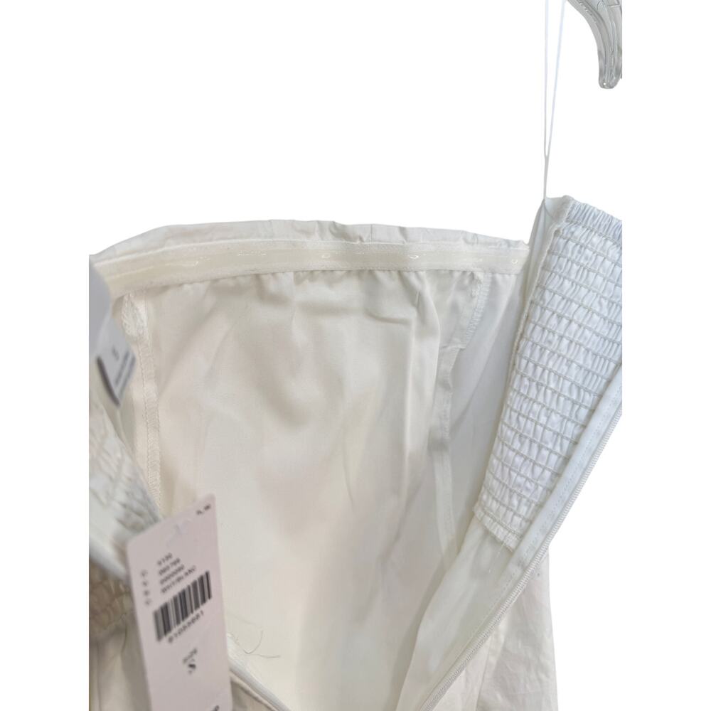 MARE MARE BY ANTHROPOLOGIE NWT Strapless Seamed A-Line Midi Dress Sz Small Bride - Picture 4 of 14